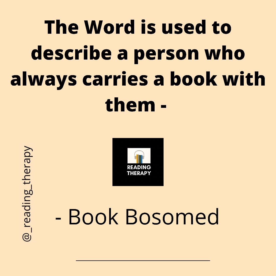 therapy_reading's tweet photo. By definition, book-bosomed 📚 is someone who carries book all the time. 📖📚📖

👉🏻The phrase was first coined by Scottish novelist and poet, Sir Walter Scott in 1805. 
#book #BookBoost #Reading #bookslove #booklover #readingtherapy https://t.co/cFB11ut91Q