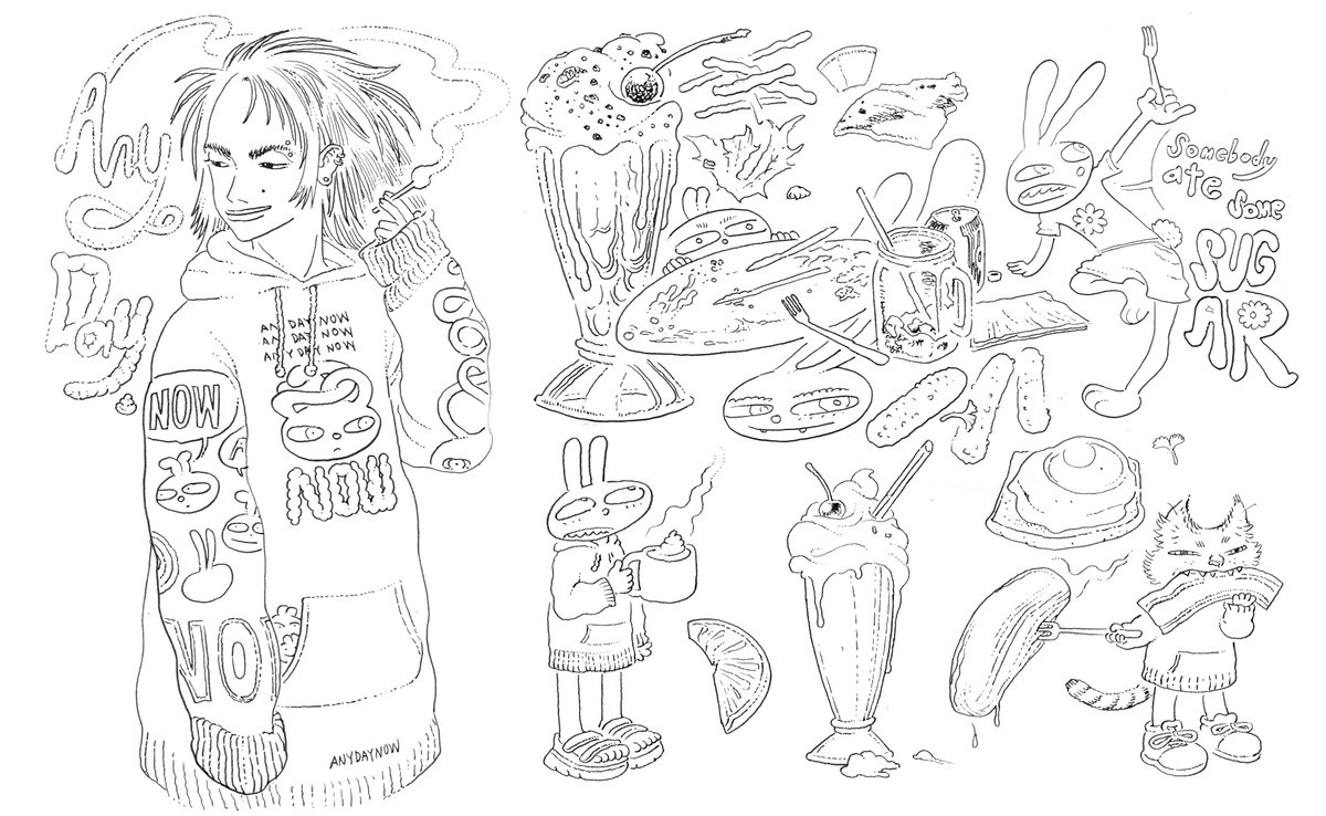 vacation doodles part two 