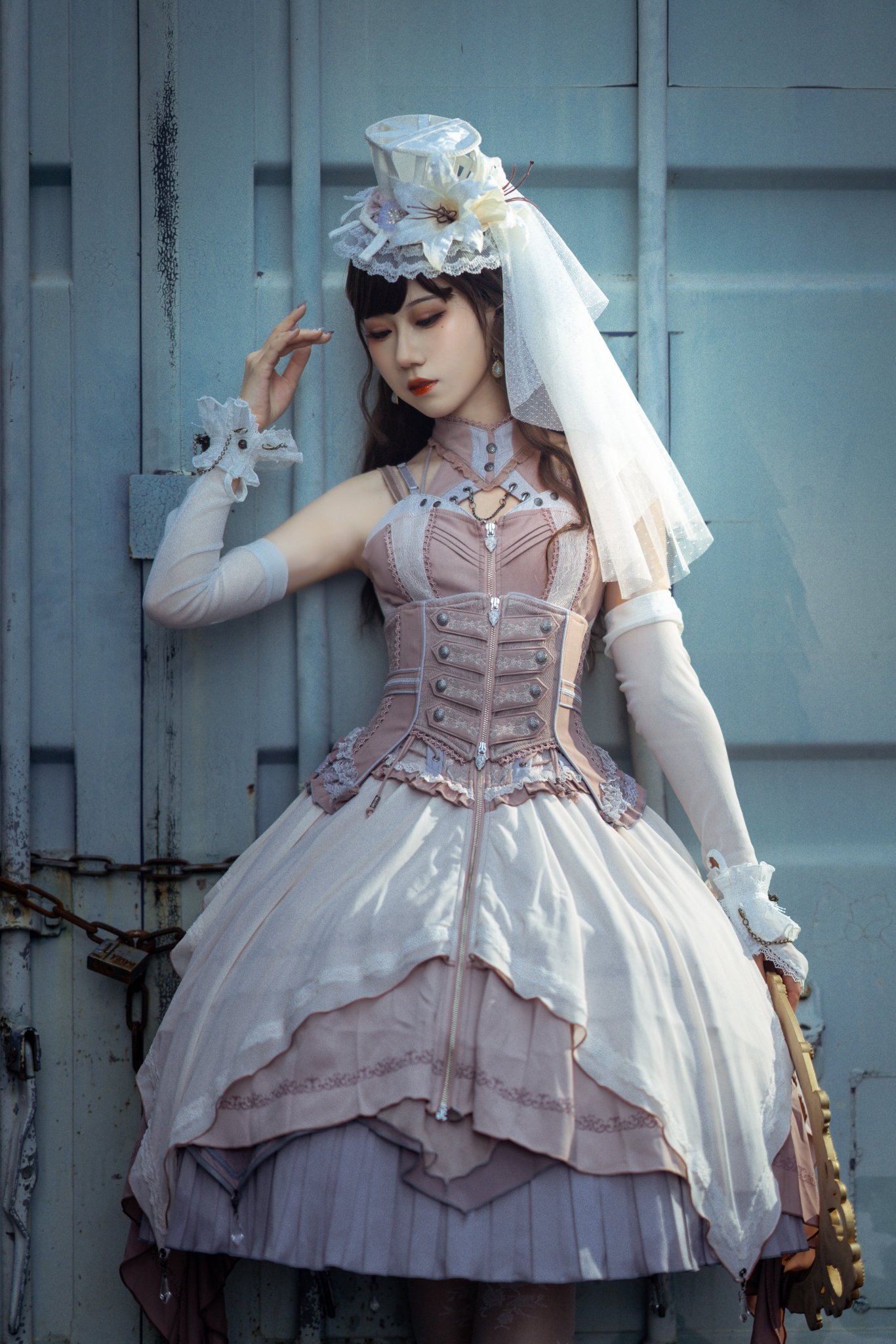 Ozz Angelo gothic Lolita gimmick blouse