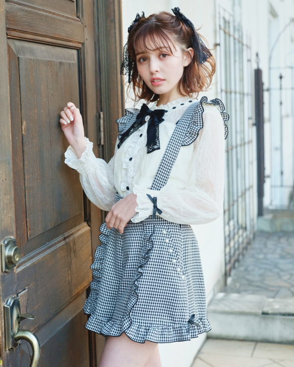 5%OFF】 LIZLISA サスペンダー付きショートパンツ ショートパンツ