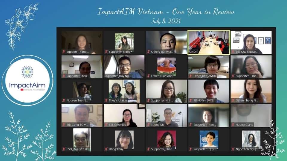 👏 Kudos to #ImpactAIM 🇻🇳 for great achievements so far! 💡#ImpactStartup #Ecosystem Map 2021, Impact #Measurement &amp; #Management #Bootcamp, and more! 
🙏 Special thanks to all participants for fruitful discussion on #SocialInnovation Businesses
👉 Watch fb.watch/6FeMy0jldE/