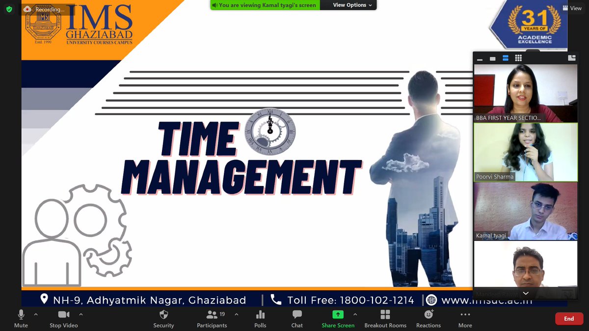imsuc_campus's tweet photo. Management Department of Institute of Management Studies (University Courses Campus) in association with IQAC organized a Staff Development Program on “Time Management.
#IQAC #StaffDevelopmentProgram #TimeManagement #IMS #IMSUC #IMSGhaziabad #IMSGhaziabadUniversityCoursesCampus https://t.co/gRN96QMPTO