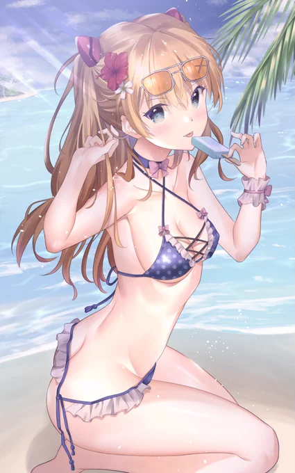 #エヴァ #アスカ
水着アスカ 