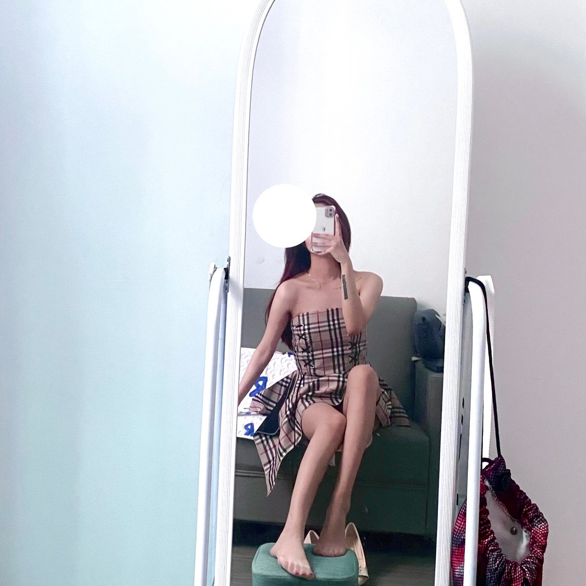 yinger527's tweet photo. The new skirt~ https://t.co/7sHfqEyVE3