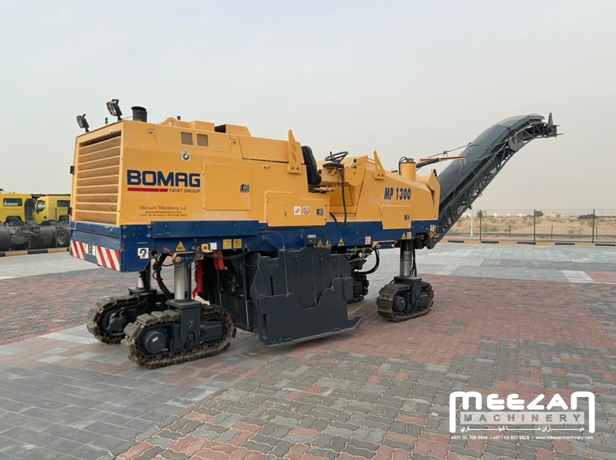 machineryllc's tweet photo. BOMAG MP1300 Cold planer Available For Sale #bomag #bomagroller #wirtgengroupGlobe #coldplaner #coldmilling #asphaltmilling #asphaltequipment #roadequipment #معدات #اسفلت #_معدات_ثقيلة #اسفلت_الرياض #سعوديه #عراق #كويت #بحرين #اردن #الشارقه #امارات #إمارات https://t.co/NKxnx13jki