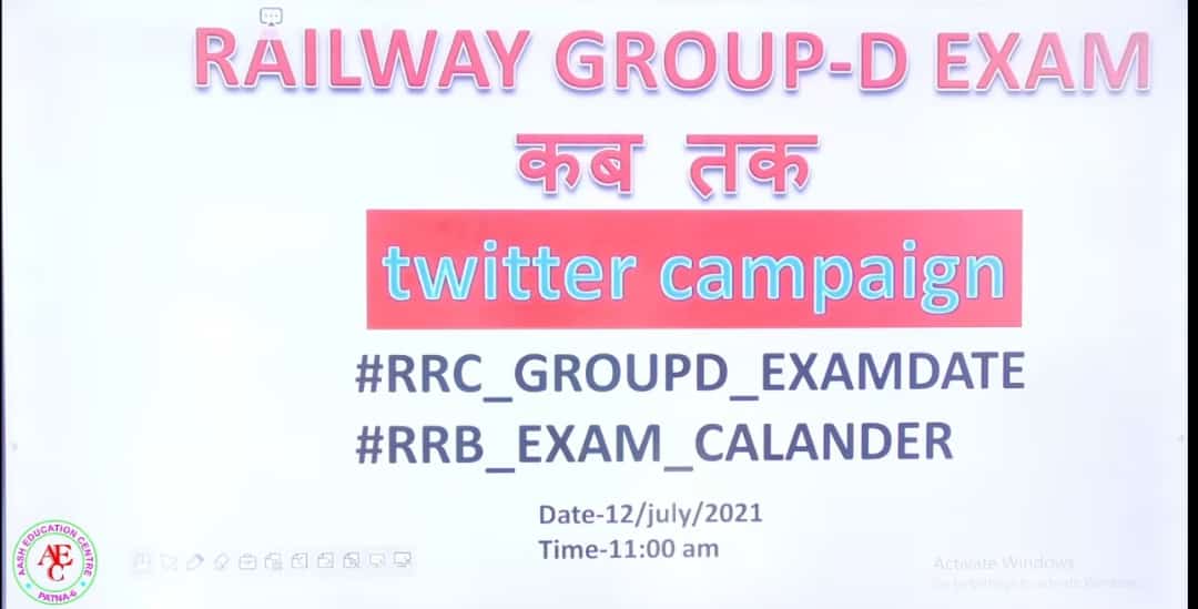 Ramesh43184345's tweet photo. #RRC_GROUPD_EXAMDATE #RRB_EXAM_CALENDAR @AshwiniVaishnaw @RailMinIndia @PMOIndia @narendramodi @ndtv @TheLallantop @RaMoSirOfficial @DrGauravGarg4 @abhinaymaths @e1_coaching @coaching_times @aajtak @ZeeNews @NewsStationTV @siddharatha05 @GopalvermaEng @CNNnews18 @ABPNews https://t.co/ibdH4WIacR