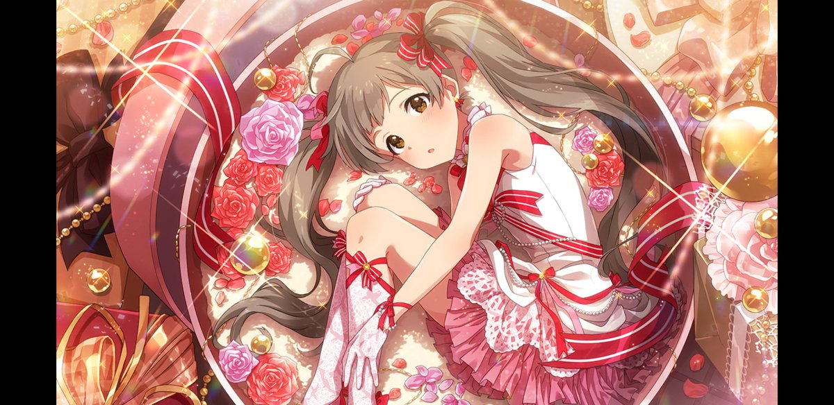 ミリシタ ミリシタssr確定ガシャは2枚とも新規でした 甘木のイラスト