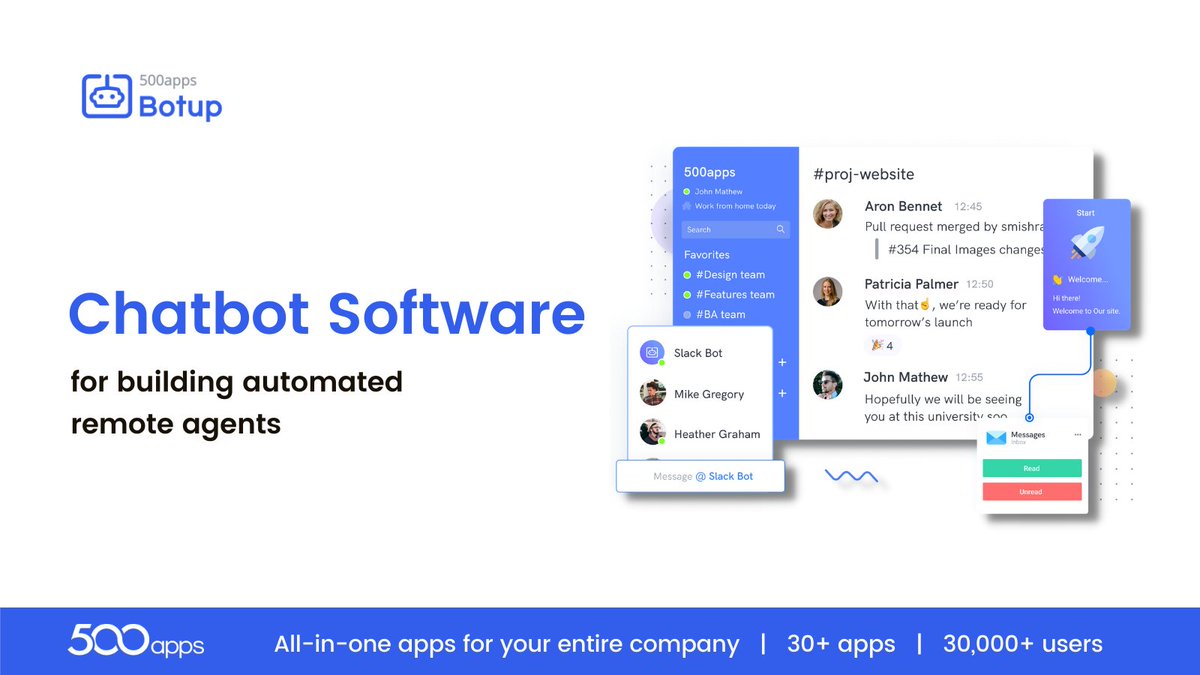 botup500apps's tweet photo. Humans are creating AI chatbots to keep other humans company. Learn about how people are connecting with the best chatbots.
#aichatbot #chatbotsoftware #messengerbot https://t.co/2WwPfZeANH