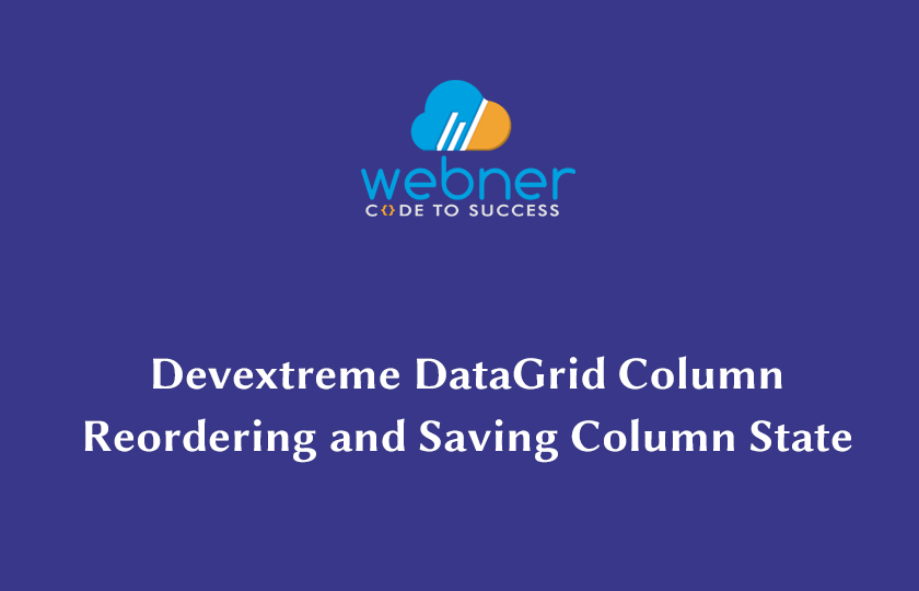 Webners's tweet photo. Devextreme DataGrid Column Reordering and Saving Column State
Read more: https://t.co/7XVlAEplHR
#DataGrid #Devextreme #programming #elearning #webdevelopement #softwaredevelopment #onlinelearning #informationtech #elearningplatform https://t.co/Z8QKJe9XB3