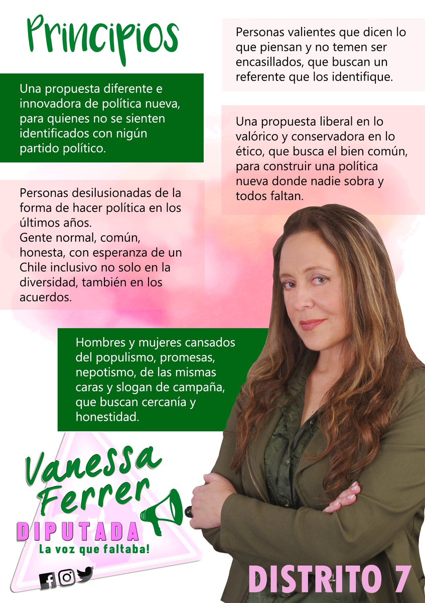 vanferra's tweet photo. Los PRINCIPIOS de la INDEPENDENCIA, no de la “Independencia por…”

#vanessaferrerdiputada #lavozquefaltaba #Distrito7 https://t.co/tsbyNu1Foa