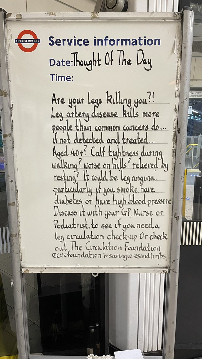 Monday 12th July 2021 Thought Of The Day From Morden Station #savinglivesandlimbs