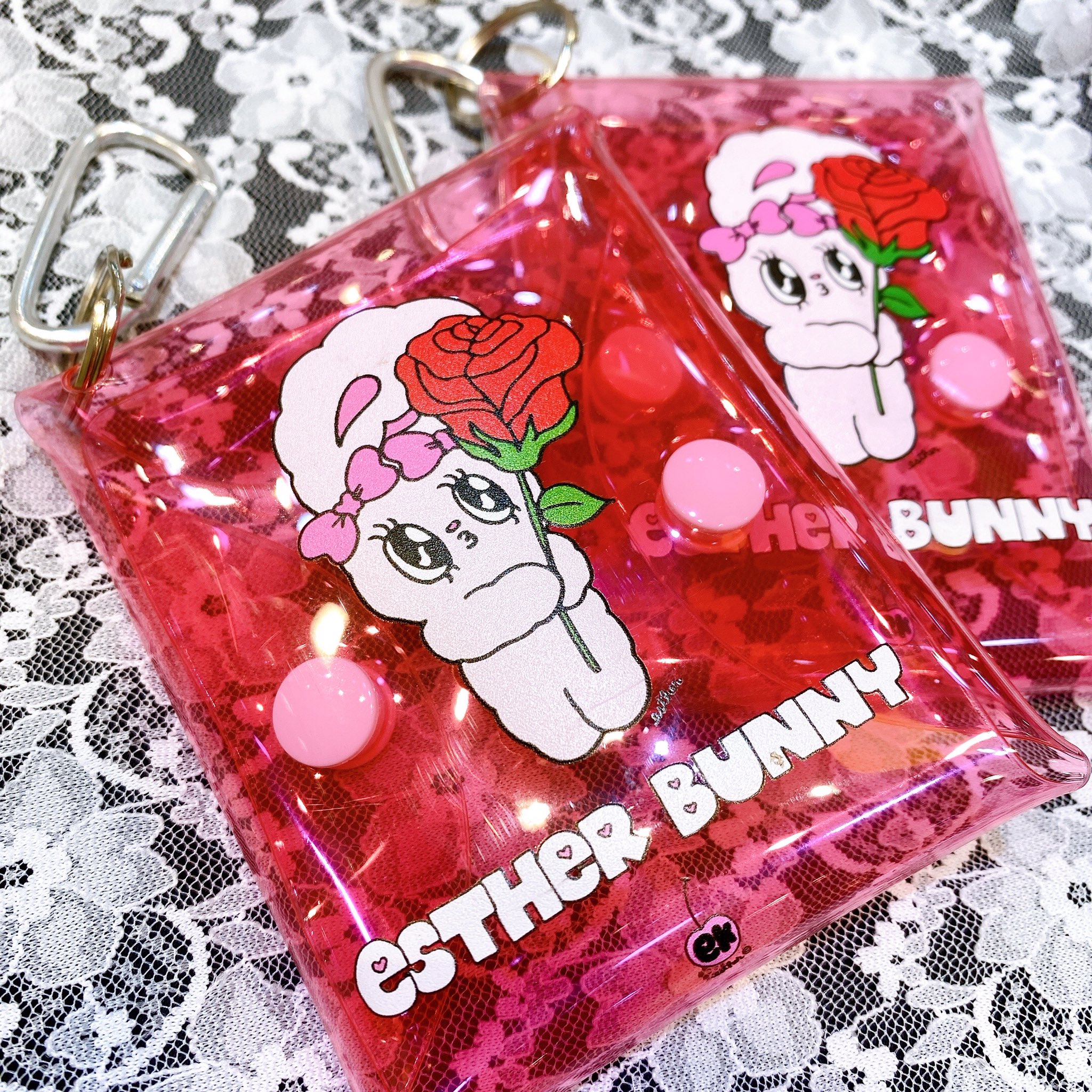 ★RM x Esther Bunny 真皮零錢包 コラボ コインケース/送料込 エスターバニー】レザー小銭入れ - ショップ coolplus コイン