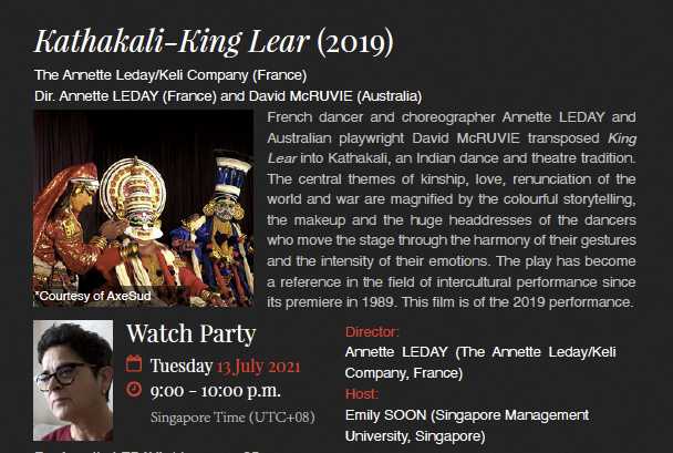 WSC_2021's tweet photo. Join live #WSC_2021 Watch Parties! Meet Singaporean director Natalie HENNEDIGE (12 July) and French director Annette LEDAY (13 July), 9-10 pm. Singapore Time (UTC+08). Stay tuned for three more Watch Parties next week! Registration at https://t.co/mRxYEFWf5N. https://t.co/DjP7LZD5eY