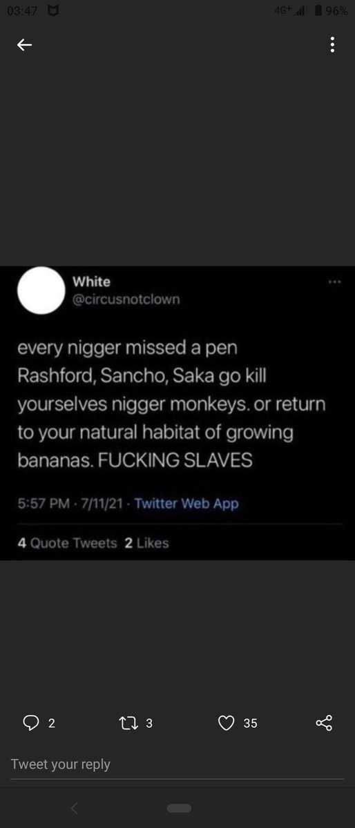 Chaseeism's tweet photo. The fact that's it's 2021 and people have to be told "Don't Racially Abuse Players" says a lot about the world.

The lack of education is sickening and then people question why players "take a knee" before the game. This is exactly why.

#SayNoToRacism #englandfans https://t.co/jGYqebwbzT