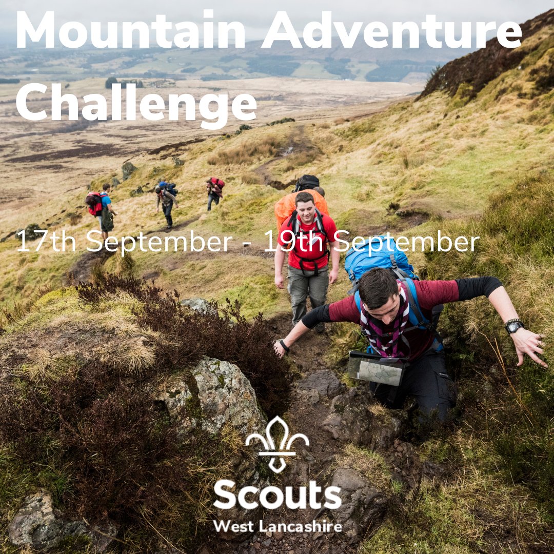 WestLancsScouts's tweet image. The Mountain Adventure Challenge (MAC) for Explorers &amp;amp; Network is back for 2021! This exciting expedition weekend sees you hiking across the Lake District as part of a team on a route that suits your experience and ability! Interested? Find out more, here: ow.ly/PqsI50FqcCb