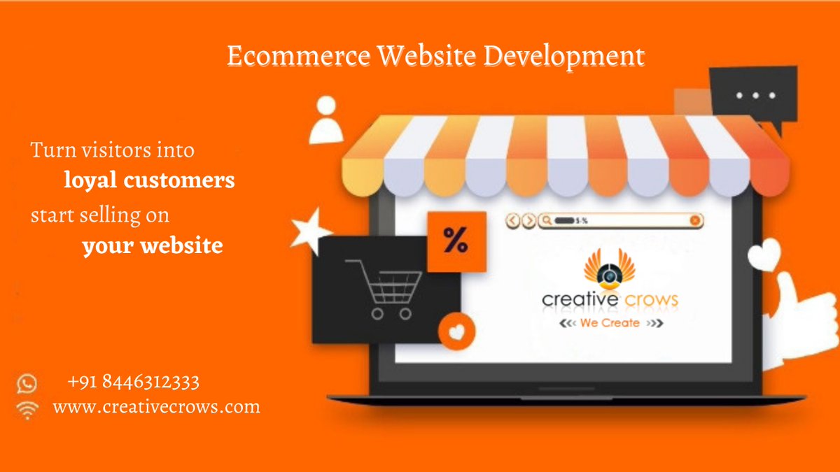 creativecrows's tweet photo. Why You Should Have an Ecommerce Website.
✅ Global Market
✅ It’s More Convenient 
✅ Increase Your Reach
✅ Higher Conversion Rate
✅ Marketing Through Social Media &amp; Search Engines
✅ Less Risk
✅ Personalisation
✅ Influence Purchases
#ecommerce #website #design #development https://t.co/UB7O3AlSJC