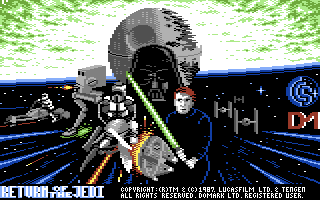oldyzach's tweet photo. Retro Monday: SW: RETURN OF THE JEDI !!!
#monday #retrogaming #retrogames #retrogamers #GamersUnite #games #memories #MyFavGamesEver #Commodore #C64 #StarWars #ReturnOfTheJedi #AtariInc #year1988 https://t.co/GoyXvFaoI3