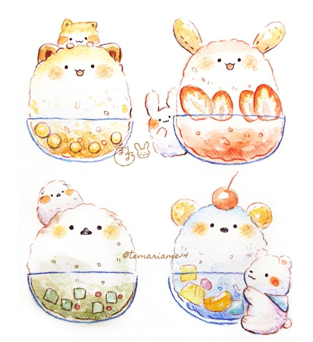 ふわふわもふもふかき氷🍧☀ 