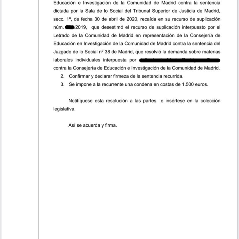 Nuevamente unificamos doctrina en el TS. Vamos perfilando todos los electos del abuso y fraude. En breve con los nuevos recursos zanjaremos la consecuencias al fraude. Ser los pioneros es lo que tiene, vamos guiando a todos los demás