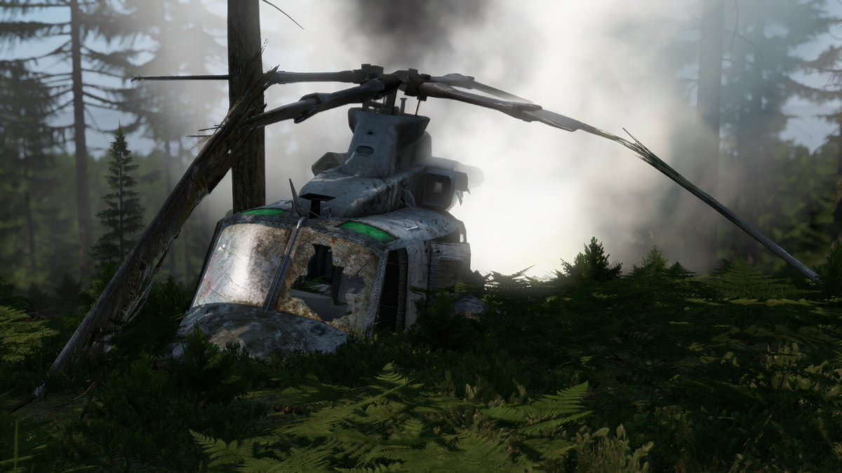 DayZ: The helicopter crash-site events were temporarily increased last week, have you found your heli yet?