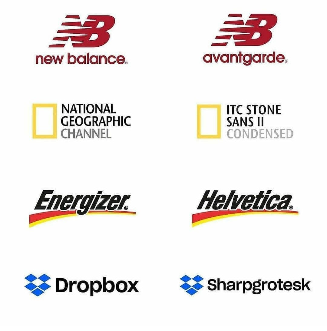 mintmkt's tweet photo. Cheat sheet of popular fonts used by commercial giants 🍃
#mint101 
#Marketing https://t.co/sXJ9St1bd2