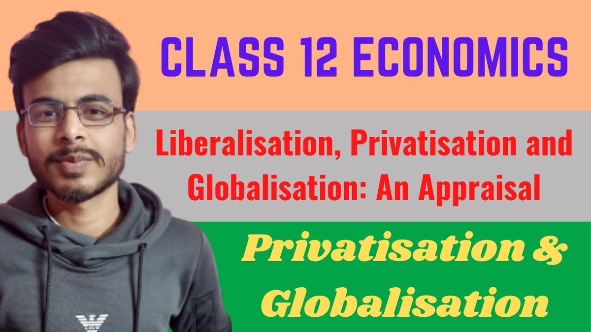 AnshitBhatnagar's tweet photo. Do like the video and share it with your friends. Also subscribe to our channel for regular updates.
https://t.co/R4LLpgtjWC

#education #YouTuber #class12th #economy #12theconomics #tutor #onlineclasses #onlinecourse #trending #learning #edutwitter #Economics #12thclass https://t.co/cU4ILYgiBA