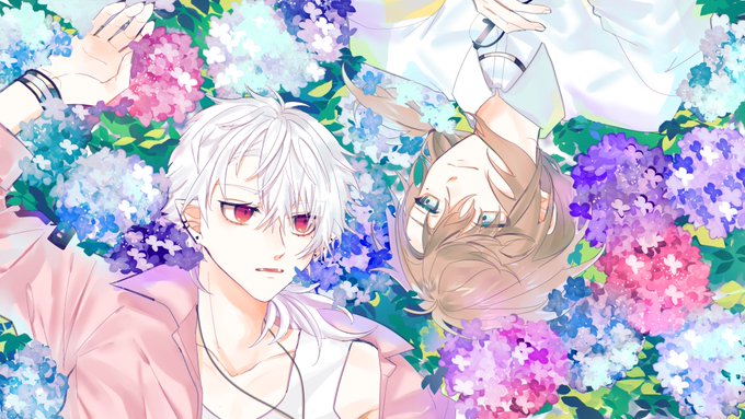 #くろのあとりえ    #かな絵    #KuzuArt 
紫陽花 