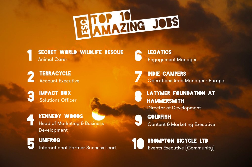 escthecity's tweet image. We know that working out your next step can be intimidating, but it's a #jobseeker's market out there. We can't give you confidence, but we can give you ten more exciting #opportunities to help you consider your path: buff.ly/3wyRsUe