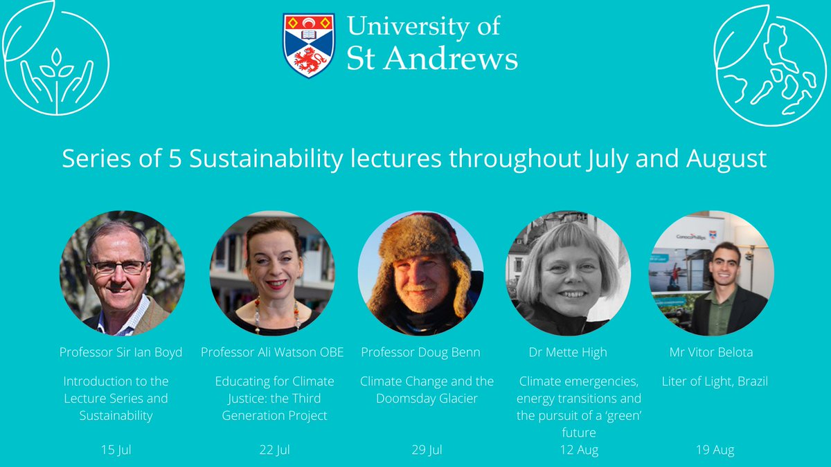 🚨 A final reminder that the application deadline for the <a href="/univofstandrews/">University of St Andrews</a> Sustainability series is tomorrow! 🌍

➡️More info: bit.ly/3qL2bcV
➡️Register (Package 3): bit.ly/3hz8PP3
⏰Apply by 13 July