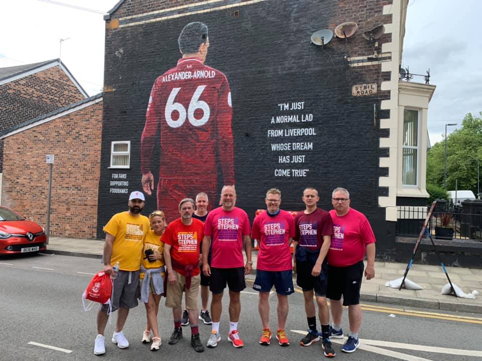 Redsmail's tweet photo. #Steps4Stephen one day on. 100 mile walk completed by Andy, @BissettScott & @HarryHbiss. Their aim to raise £10k for @DarbyRimmerMND is getting closer with over £9300 donated so far. Great memories made and lots of interaction with the public explaining about the Foundation & MND https://t.co/IB8xbkUYv6
