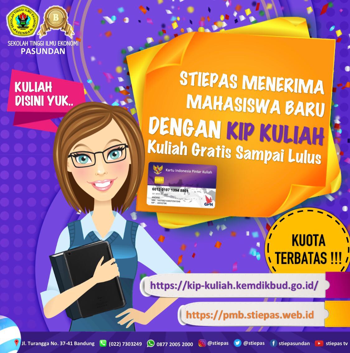 Hai, netwit! Pendaftaran online pmb.stiepas.ac.id Gel II : 01 Juni 2021 - 30 Juli 2021; Gel III : 01 Agustus 2021 - 30 September 2021. Info kip kuliah : kip-kuliah.kemdikbud.go.id #dirumahaja #kuliah #stiepas #StaySafe