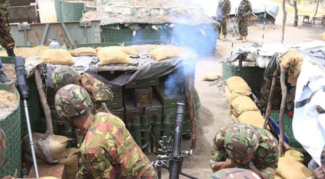 GaroweOnline's tweet photo. Heavy fighting was reported in the Lower Jubba region between #Kenyan troops who are part of the African Union Mission in #Somalia (AMISOM) & #AlShabaab.
The battle came after Al-Shabaab reportedly attacked a Kenyan military base in #Tabta near โโ#Afmadow, causing casualties. https://t.co/1UuF0e0ewh
