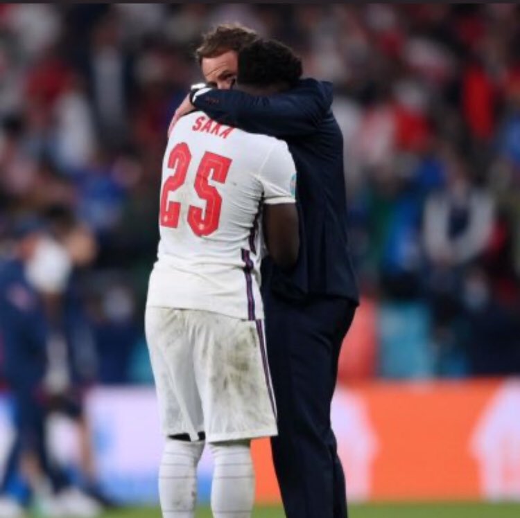 The internet is a sad place today. The #englishfans abusing the players are an embarrassment to England, sports &amp; humanity. Track them down, ban them from taking part in football events from now until the end of time &amp; ensure they face charges for racial abuse. #Euro2020Final