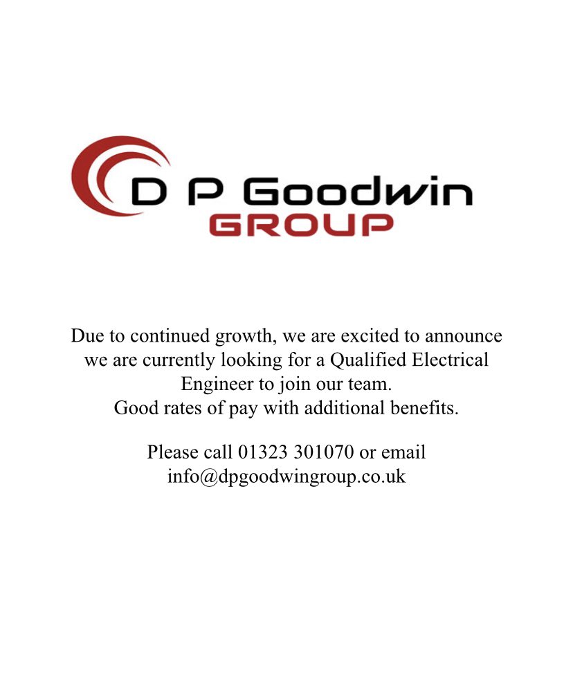 DPGoodwinelec's tweet image. 