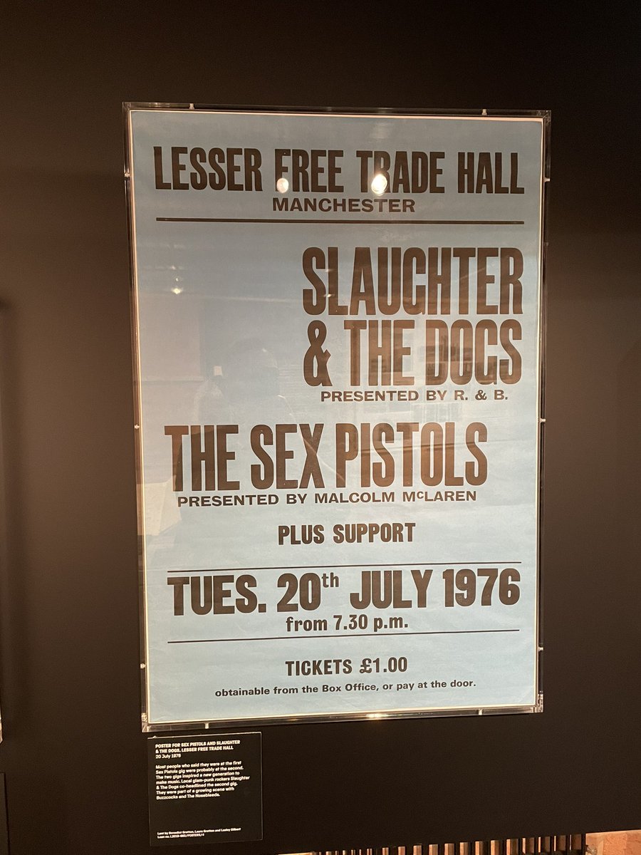 AntSSimo19's tweet image. Part of the stunning collection at @sim_manchester #UseHearingProtection charting the early years of Factory Records. Well worth checking out.