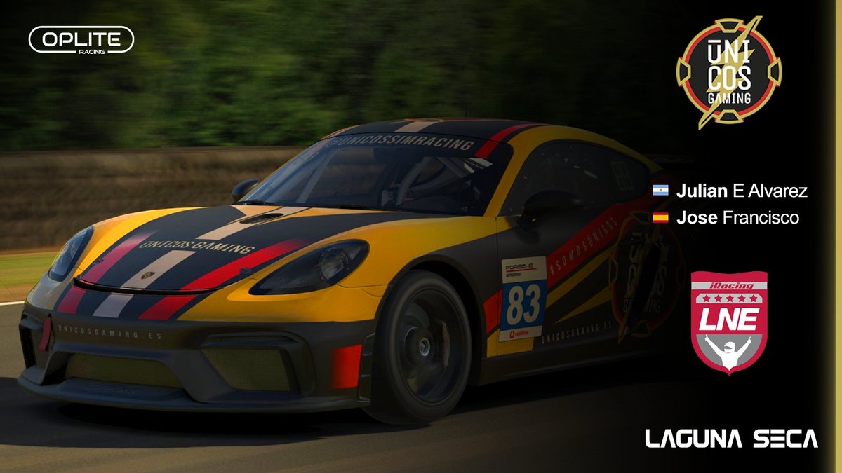 ¡Dia de carrera en <a href="/Gtseri3s/">GTSeries</a>! Hoy viajamos al mítico circuito de laguna seca para disputar la penúltima carrera del campeonato.

📌 Laguna Seca, 🇺🇸
👥 <a href="/21JulianAlvarez/">Julian Alvarez</a> <a href="/perolitoxd3/">jose Francisco ᅠᅠᅠᅠᅠᅠᅠᅠᅠᅠᅠᅠᅠᅠᅠᅠᅠᅠᅠᅠᅠᅠᅠᅠᅠᅠᅠᅠᅠᅠᅠᅠᅠᅠ</a> 
⏰ 22:00H 🇪🇦 | 17:00H 🇦🇷
📺 twitch.tv/gtseri3s

¡No te lo pierdas! ⚡ #SomosUnicos