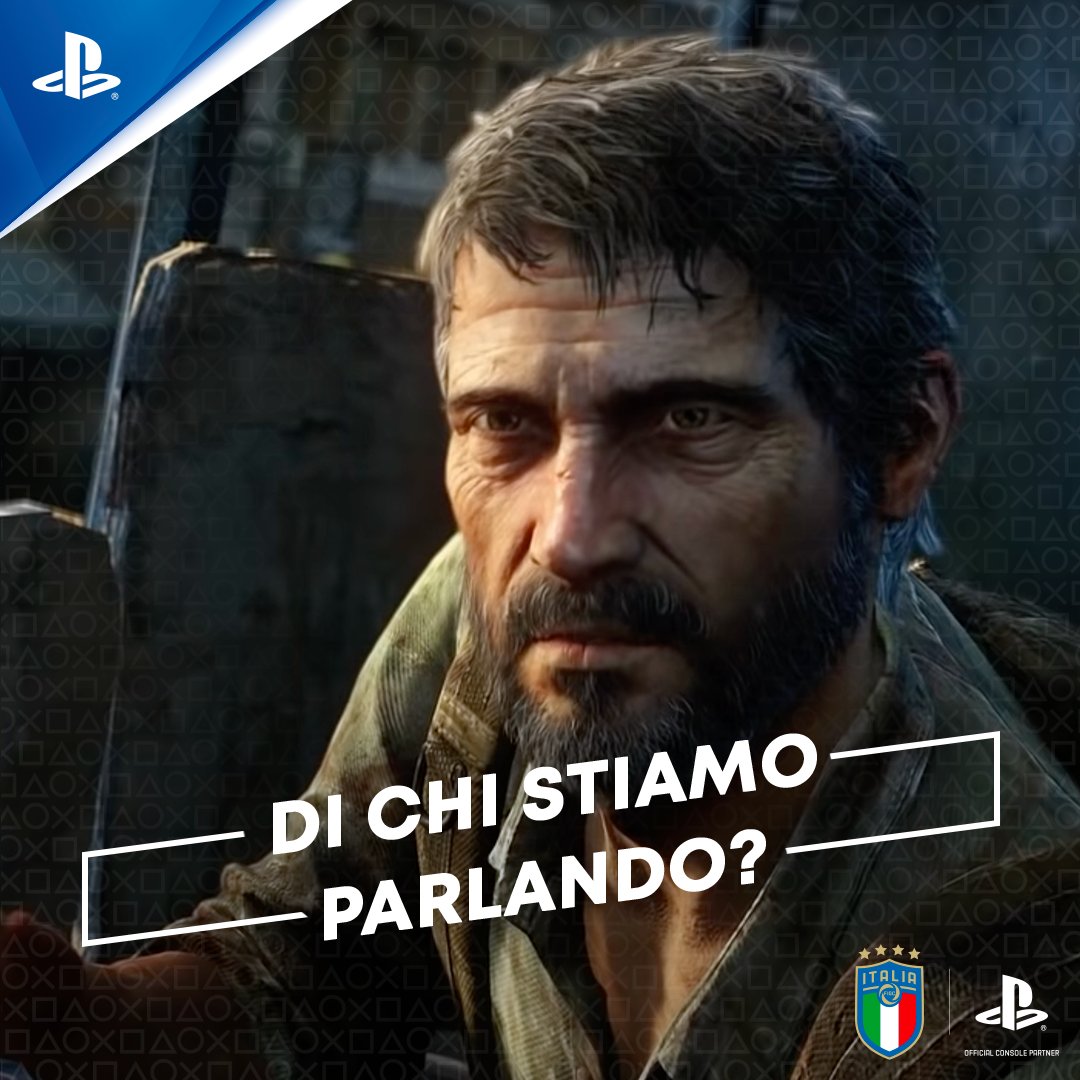 PlayStationIT's tweet photo. Questa è facile: pensa a Joel, che saggezza ed esperienza! Scrivi tre nomi di calciatori Azzurri che ieri sera si sono contraddistinti per queste caratteristiche. #SeparatiAllaNascita #PlaySupporters #campionideuropa https://t.co/dKwqMop9SE