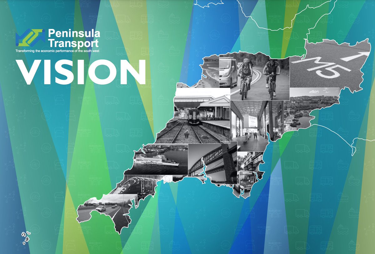 PensTransport's tweet photo. Peninsula Transport has launched its vision for the future of transport across the #SouthWest #PeninsulaTransportVision #HaveYourSay Visit: https://t.co/XS5cdREf4E https://t.co/rRgNrn9zz8