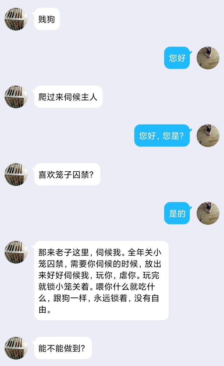 DDog05753091's tweet image. 各位狗狗和主人，你们怎么看？
贱狗喜欢囚禁圈养，但这。。。还是不太能接受，真有能接受这种的吗？