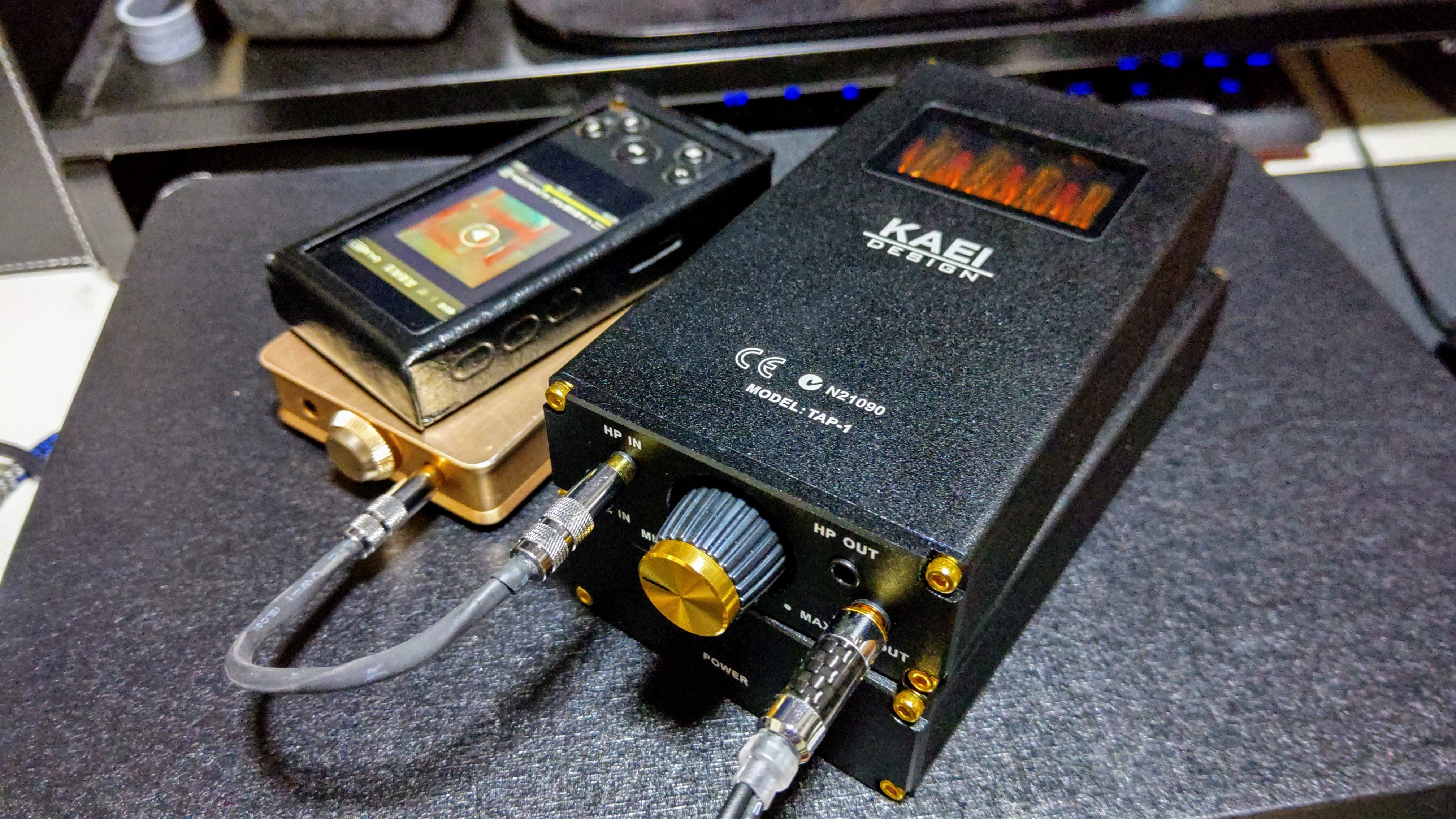 KAEI TAP-1 真空管 ポータブル アンプ ＆ 据置-