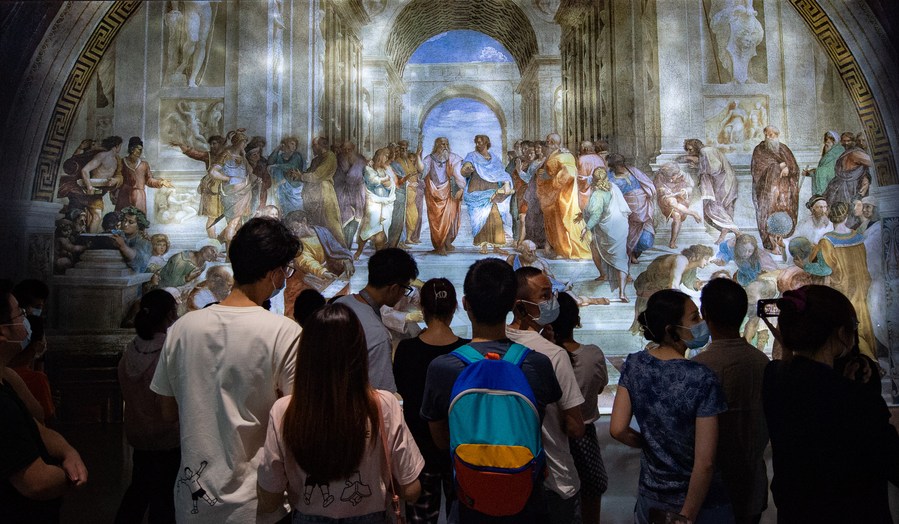 XinhuaTravel's tweet photo. The exhibition "Meet Raphael: Masterpieces from Renaissance to Neoclassicism" kicked off on June 10 at the Guardian Art Center in Beijing, capital of China https://t.co/0BLj3sOeSm https://t.co/vL9Cc4rY1e
