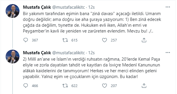 Adama bak, eşi kuma kabul etmiyor diye Allah, peygamber, kitap, gelenek, ecdat, ne bulduysa devreye sokmuş. Sanırsın mevzu uçkuru değil de Viyana seferi