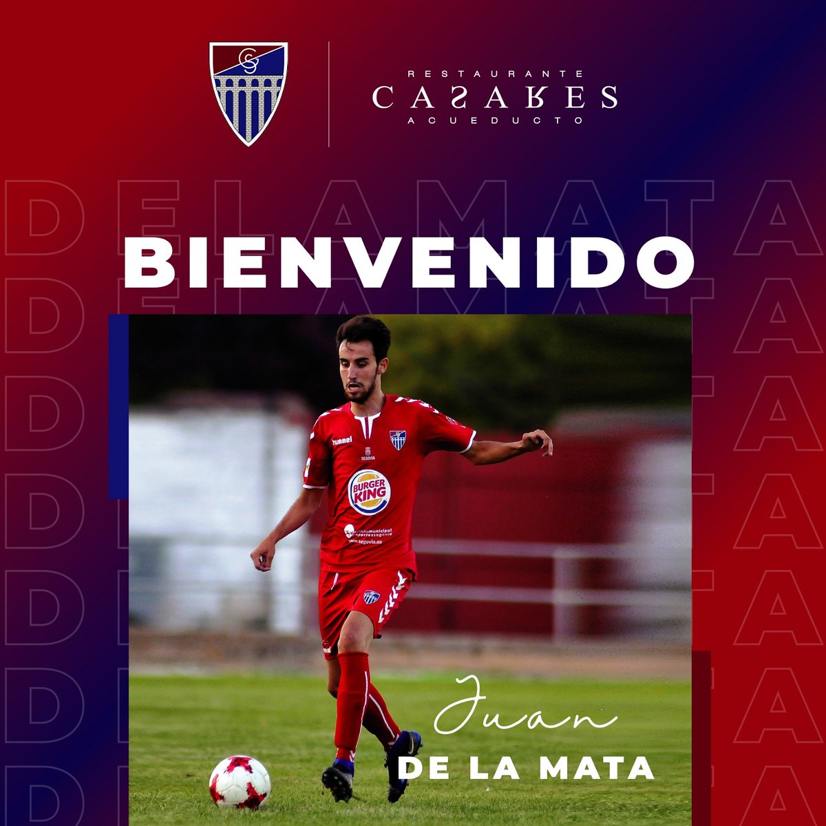 ✍️Juan de la Mata <a href="/juaangarci6/">juan de la mata</a> regresa a la Gimnástica.
Fichaje ofrecido por Restaurante Casares
➡️<a href="/manugomi/">Manu González Millán</a> me ha transmitido confianza en mí ,y voy a devolvérsela en los partidos y en los entrenamientos"
#aúpaSego