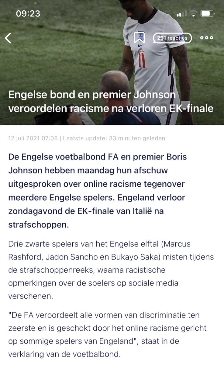 Zo enorm voorspelbaar…