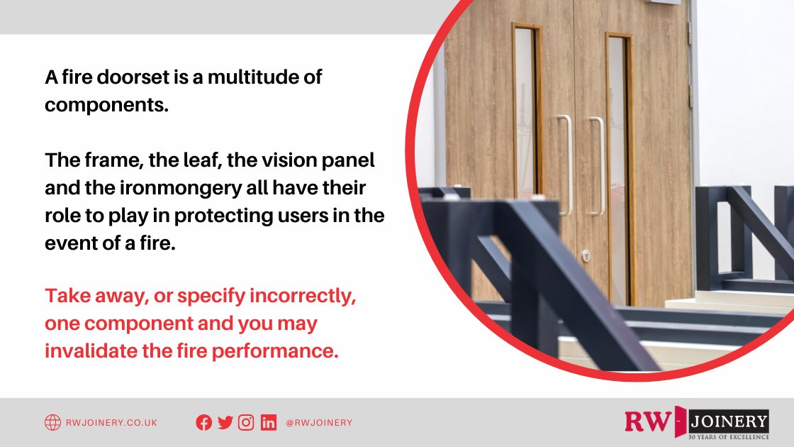 What are your thoughts on #ValueEngineering the components of your fire doorset? 

Share your thoughts/comments below 👇🏻👇🏻