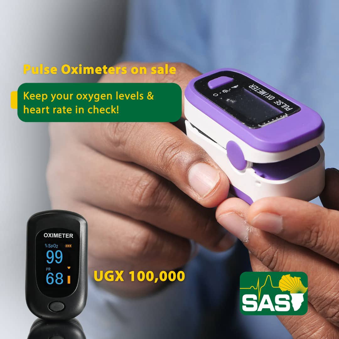 Keep your oxygen levels & heart rate in check with a Pulse Oximeters on sale at only UGX 100K.

Call us on 0414 345 325 on how you can get yours.

🌐sasclinic.co.ug 

#SASClinic #PulseOximeters #OxygenLevels #StaySafeUG #MondayThoughts