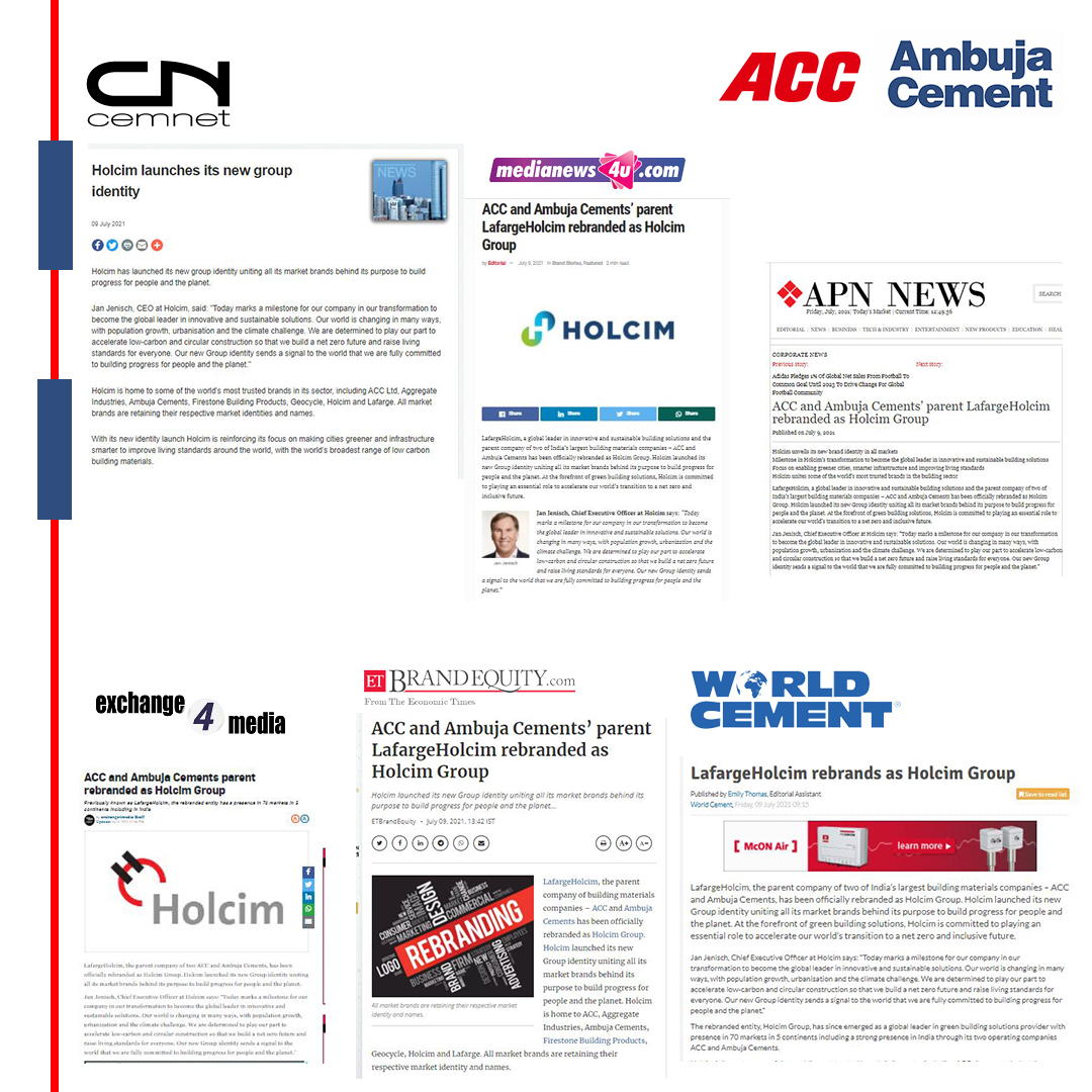 AmbujaCementACL's tweet image. With our new group identity, we are reinforcing our commitment towards our #NetZeroPledge and building progress for people and the planet at large. #BuildingProgress #GreenerPlanet #CleanerFuture #CircularConstruction #Sustainable