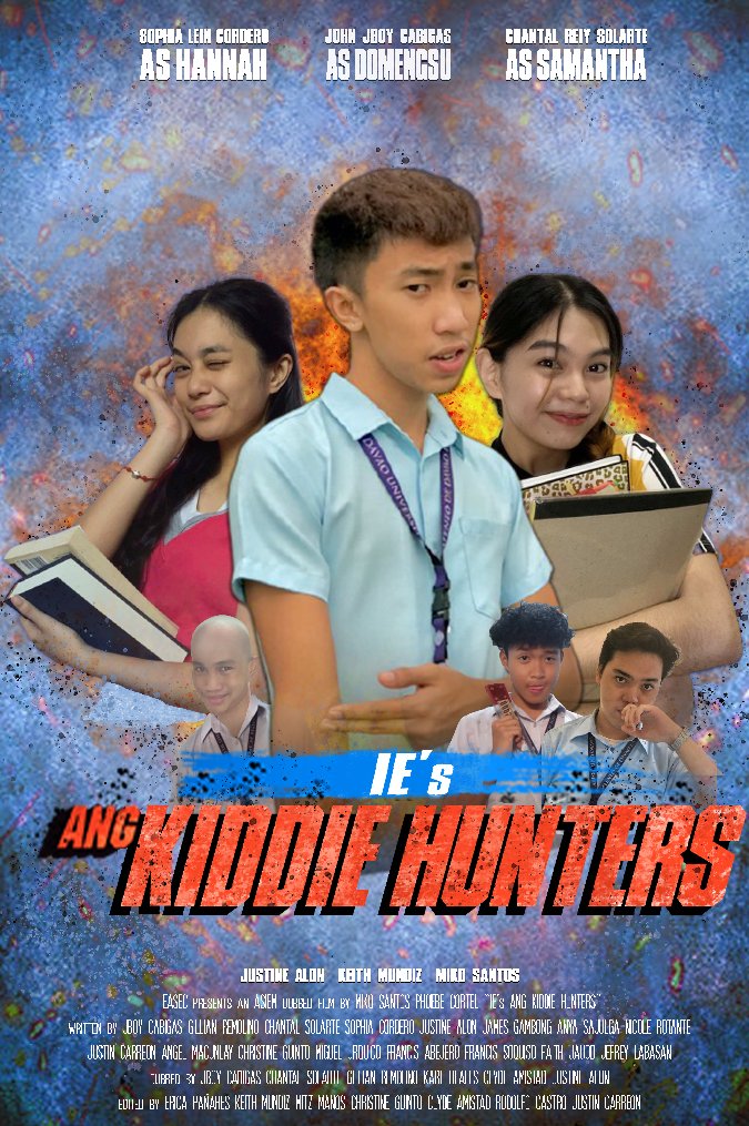 addueasec's tweet photo. #SEAneMongPoster🖼️

𝙴𝚗𝚝𝚛𝚢 #𝟷0: 𝙸𝙴'𝚜 𝙰𝚗𝚐 𝙺𝚒𝚍𝚍𝚒𝚎 𝙷𝚞𝚗𝚝𝚎𝚛𝚜 🔫

Directed by: First Year Industrial Engineering Students

Catch it 🔴 LIVE via FB | July 16, 2021, 5pm!

#HEArTheRoar🐯
#SEAneMoTo🎭 https://t.co/y1OIT7uOYu