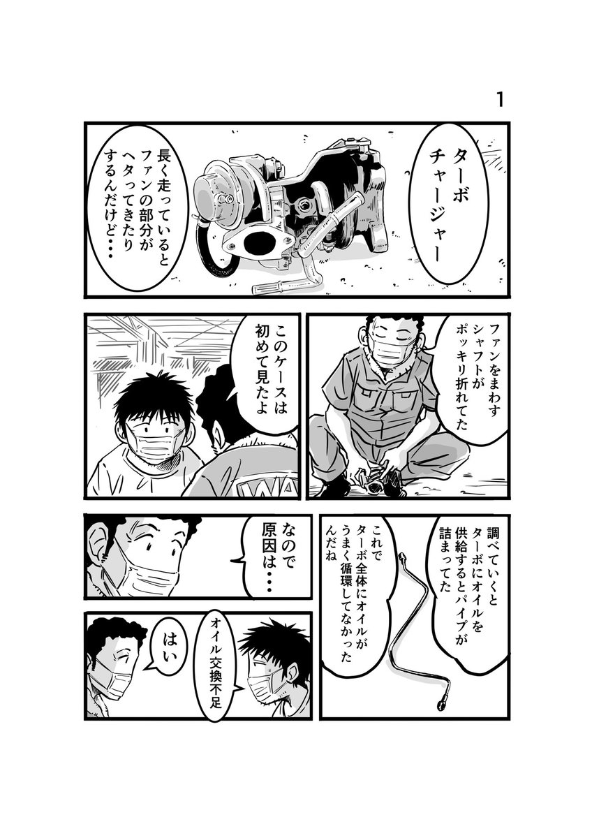 #離婚して車中泊になりました  58
#車中泊 #エッセイ漫画 
#タービンブロー 