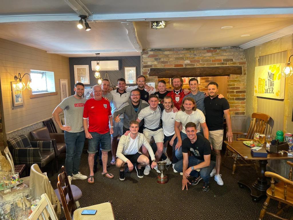 End of season presentation. Managers Player <a href="/Dan7Hart/">Dan Hart</a> Players Player <a href="/LeeDelf/">Lee Delf</a> Matty Scott Award <a href="/TomBray34530357/">Tom Bray</a>. Nice way to round off another season. Up The Malling!!!! 🏆⚽️